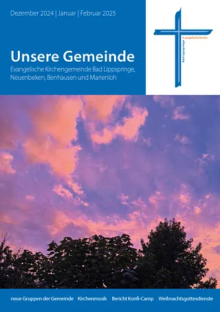 Titelblatt Gemeindebrief 4/2024