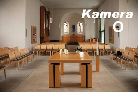 Von hier filmen wir unsere Videogottesdienste
