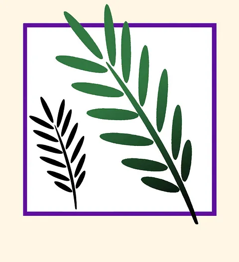 Palmsonntag - Palmwedel