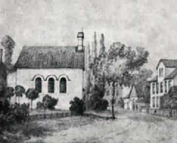 Unsere Kirche um 1864