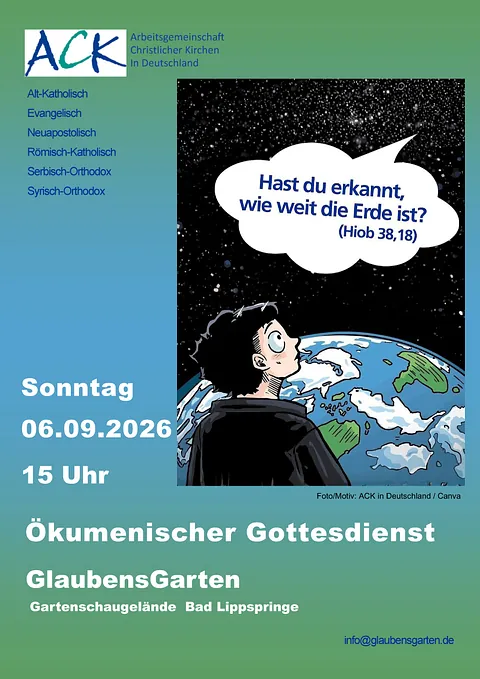 Plakat Picknickkonzert des Posaunenchores